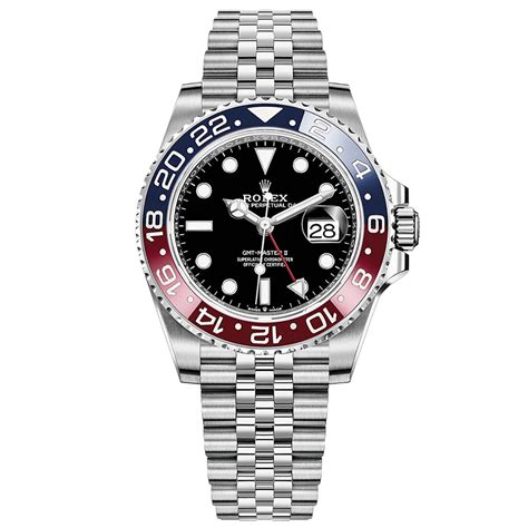 rolex gmt-master ii pepsi luxury men's watch 126710blro-0001 126710blro-0001-sd|rolex gmt master ii watch.